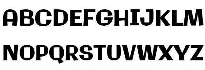 Galindo Шрифта ВЕРХНИЙ