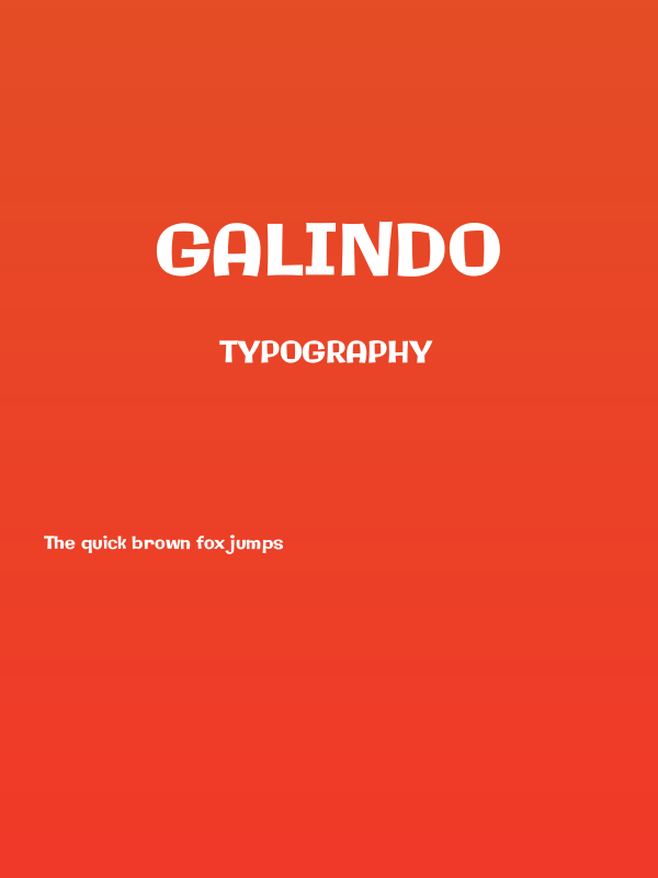 Galindo Poster