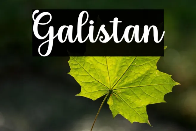 Galistan Example 3