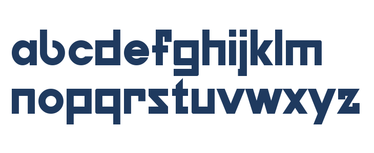 Galiver Sans Bold Lowercase
