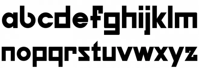 Galiver Sans Bold خط أحرف صغيرة