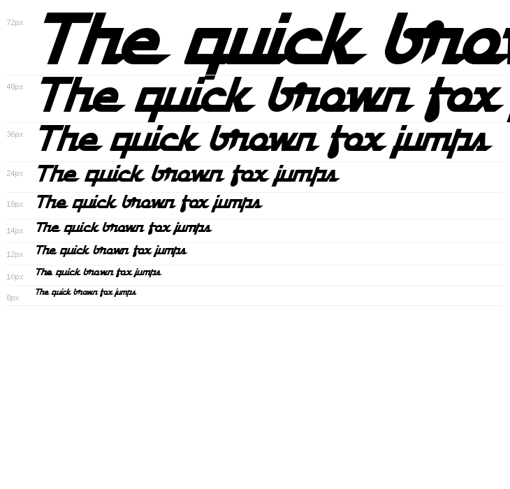 Galiver Sans Obliques Bold Italic Waterfall
