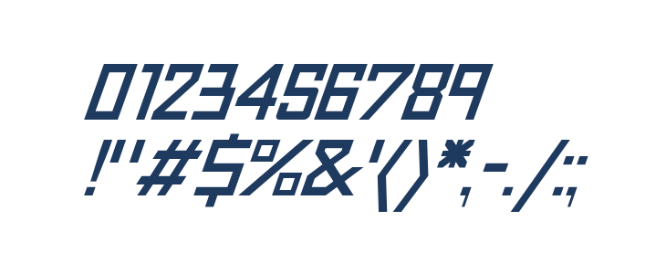 Galiver Sans Obliques Italic Other Characters