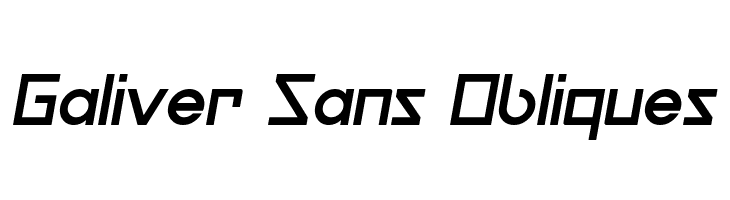 Galiver Sans Obliques  baixar fontes gratis
