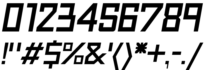 Galiver Sans Obliques Font OTHER CHARS