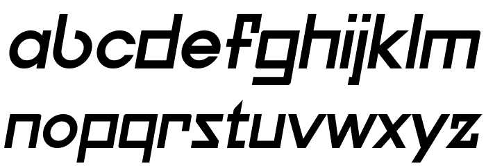 Galiver Sans Obliques Font LOWERCASE