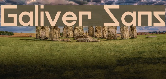 Galiver Sans Example 1