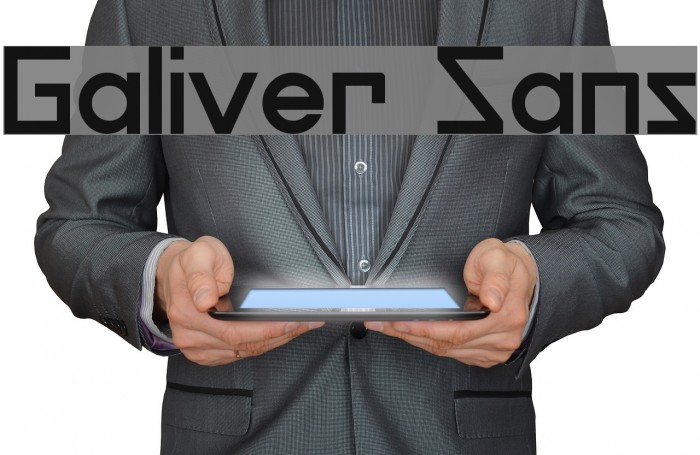 Galiver Sans Example 3