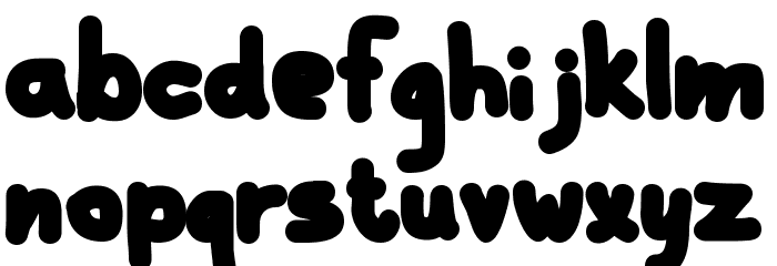 Galla Black Font LOWERCASE