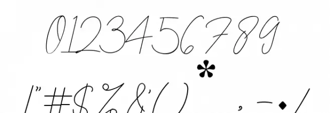 Galla Signature Font Alte caractere