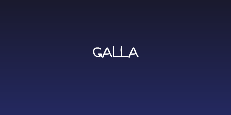 Galla Social Header