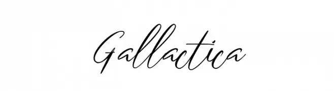 Gallactica  Frei Schriftart Herunterladen