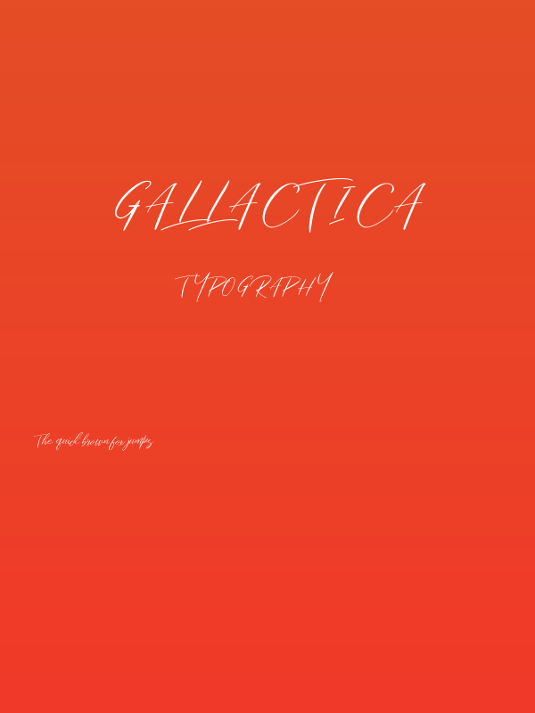 Gallactica Poster