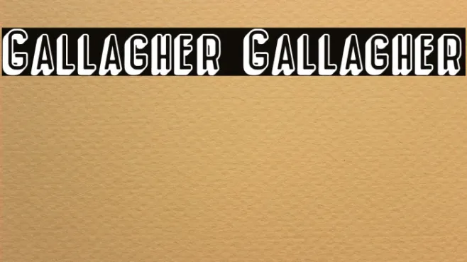 Gallagher Gallagher Example 2
