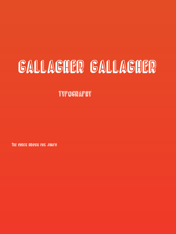 Gallagher Gallagher Poster