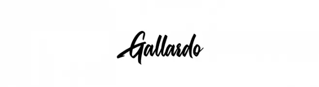 Gallardo  Frei Schriftart Herunterladen