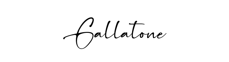 Gallatone  免费字体下载
