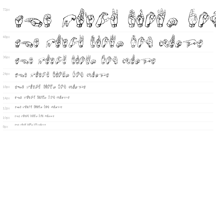 Gallaudet Regular Waterfall