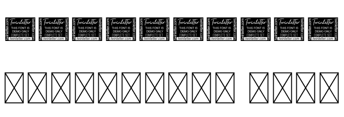 Gallazzi Personal Use Font OTHER CHARS