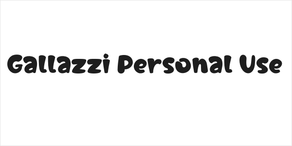 Gallazzi Personal Use Logo