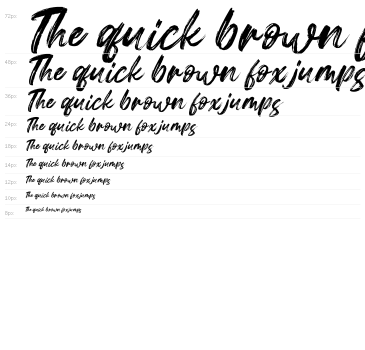 Gallendo Italic Waterfall