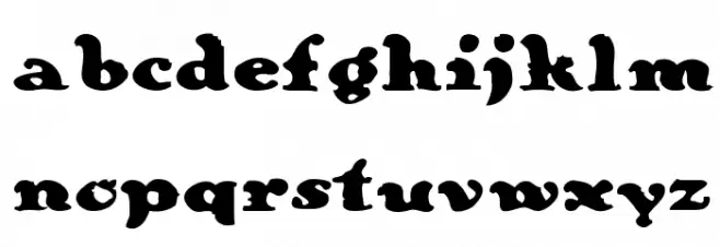 Galleon 字体 小写