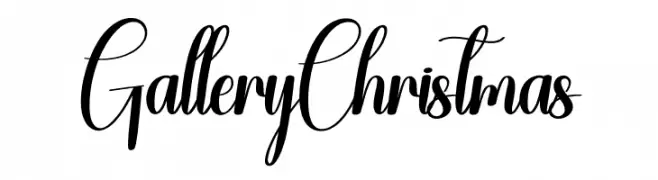Gallery Christmas Frei Schriftart Herunterladen