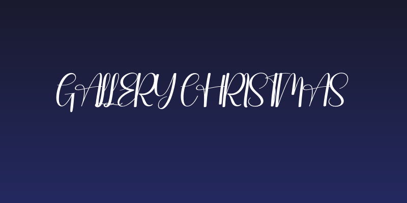 Gallery Christmas Social Header