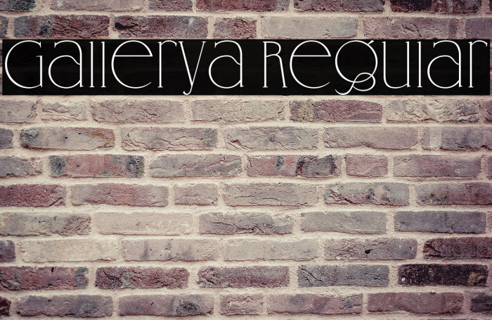 Gallerya Regular Example 3