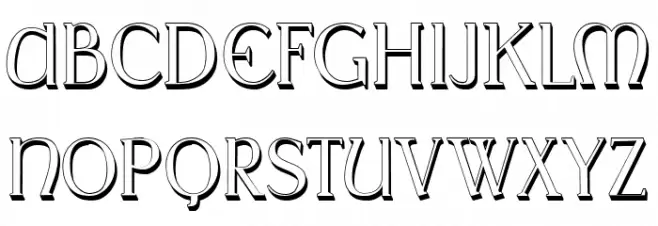 Gallia Celtica Regular Font OTHER CHARS