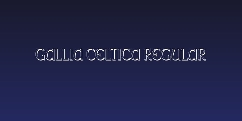 Gallia Celtica Regular Social Header