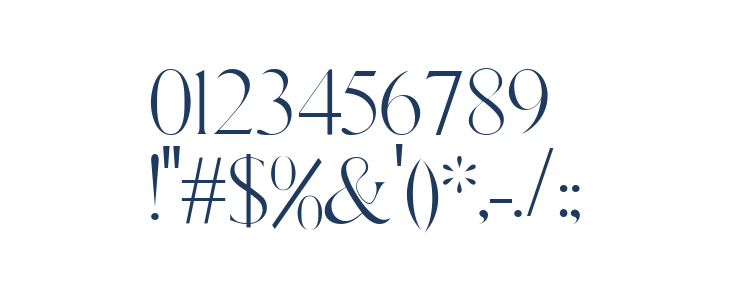 Gallient Regular Other Characters