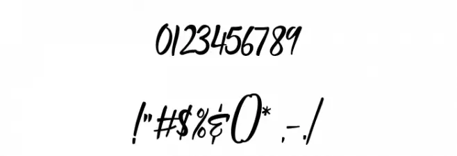 Gallilea Font OTHER CHARS