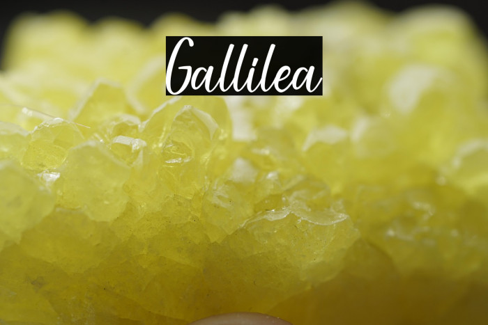 Gallilea Example 1