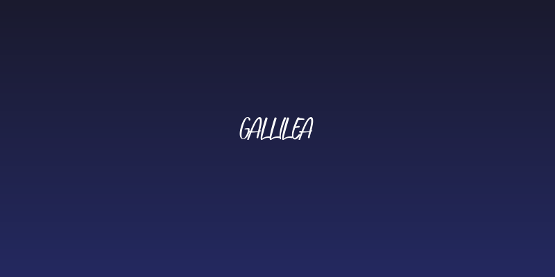 Gallilea Social Header