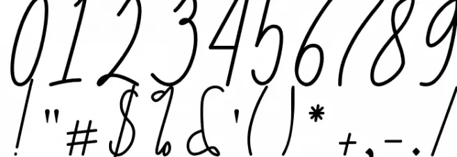 Galliyani Font OTHER CHARS