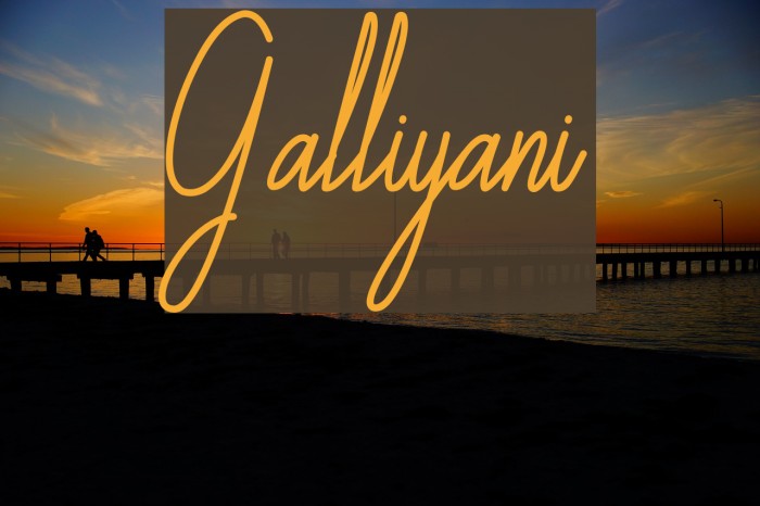 Galliyani Example 3