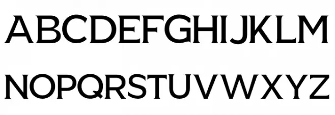 Gallmore slab Schriftart Groß