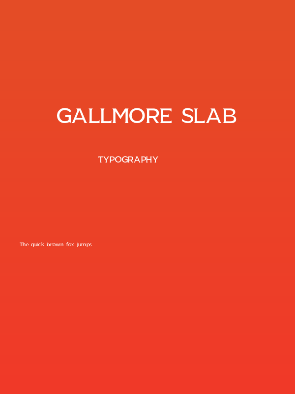 Gallmore slab Poster