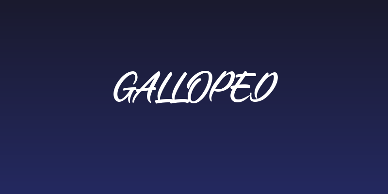 Galloped Social Header