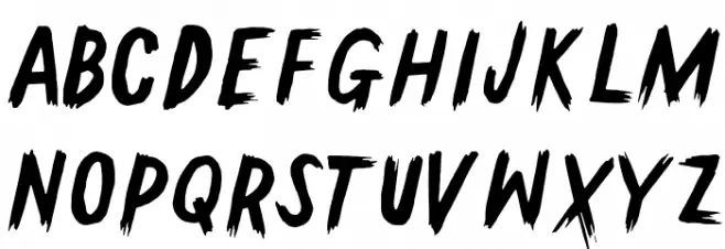 GallowTree-Regular 字体 大写