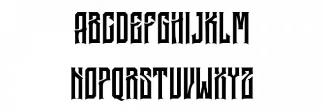 GaloccaPersonalUse-Regular Шрифта ВЕРХНИЙ