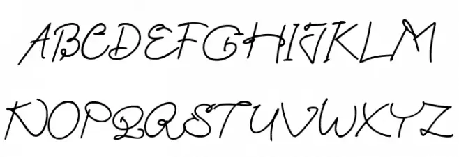 Galone Regular 字体 大写