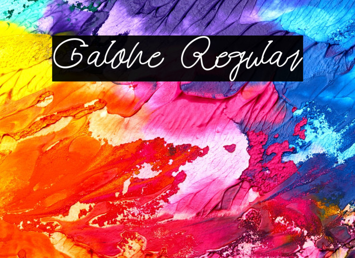 Galone Regular Example 2