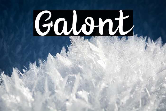 Galont Example 3