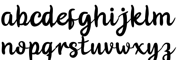 Galont Font LOWERCASE