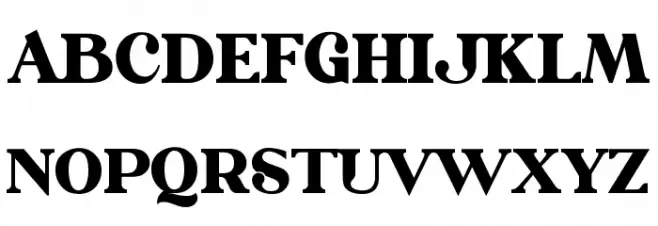 Galorine Schriftart Groß
