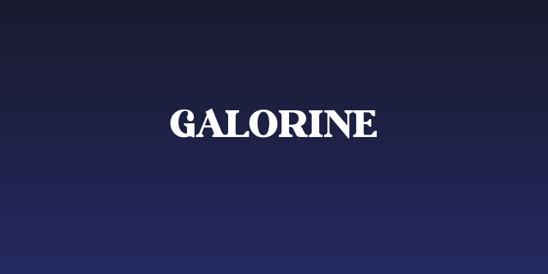 Galorine Social Header