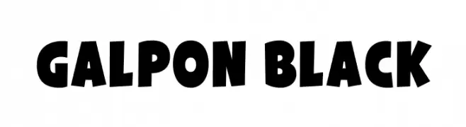 Galpon Black  Fuentes Gratis Descargar