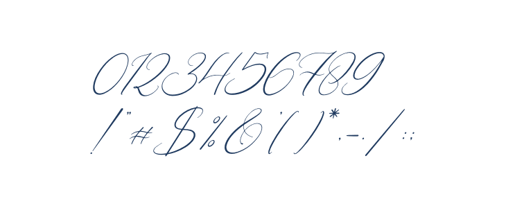 Galteniya Italic Other Characters